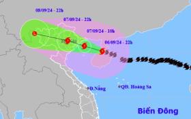 Bão Yagi vào vịnh Bắc Bộ, sức phá hoại vẫn cực kỳ lớn 