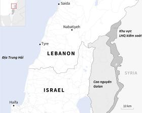 Hàng chục tiêm kích Israel tập kích hiệp đồng vào Lebanon 