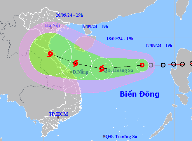  Bão số 4 gây mưa cho đất liền như nào? 