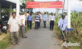 Cựu chiến binh huyện Chợ Gạo gương mẫu học tập và làm theo Bác