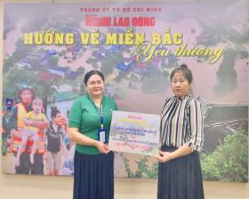  Một công ty chứng khoán ủng hộ 200 triệu đồng qua chương trình &quot;Hướng về miền Bắc yêu thương&quot;