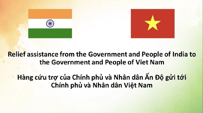  Ấn Độ gửi hàng cứu trợ nhân đạo trị giá 1 triệu USD tới Việt Nam 第1张