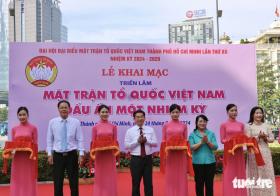 TP.HCM: Khai mạc triển lãm ảnh 'Mặt trận Tổ quốc Việt Nam - Dấu ấn một nhiệm kỳ'  第1张