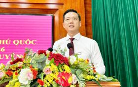 Ông Trần Minh Khoa giữ chức Chủ tịch UBND TP Phú Quốc