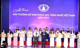  Phát động Giải thưởng Nữ sinh khoa học công nghệ Việt Nam năm 2024 第1张