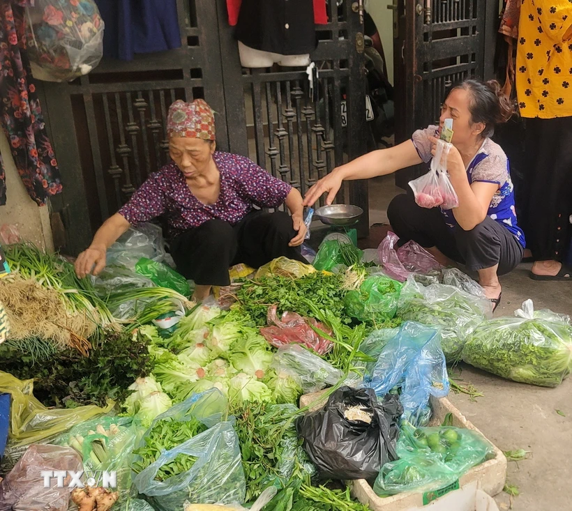  Hà Nội: Các mặt hàng thực phẩm dồi dào, ổn định sau mưa bão 