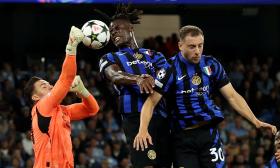 Haaland im tiếng trước Inter ở Champions League 