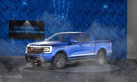  Ford Ranger trình làng phiên bản hybrid cắm sạc 