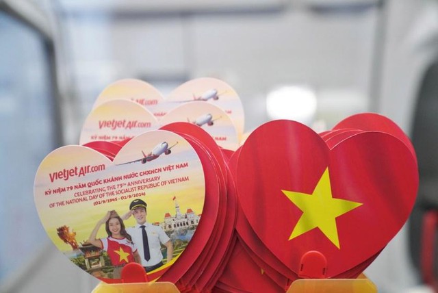  Muôn ánh sao vàng rộn ràng trên những chuyến bay Vietjet dịp kỷ niệm Quốc Khánh 2-9 第3张