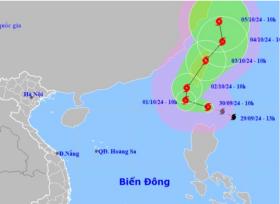 Bão Krath&#111;n giật trên cấp 17 có ảnh hưởng đến đất liền nước ta?  第1张