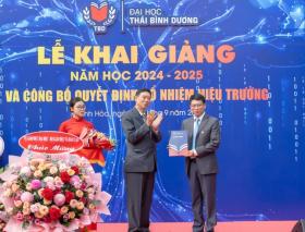  Trường Đại học Thái Bình Dương - Nha Trang có hiệu trưởng mới 