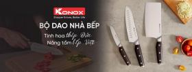 Konox - bộ dao nhà bếp tinh hoa thép Đức nâng tầm bếp Việt