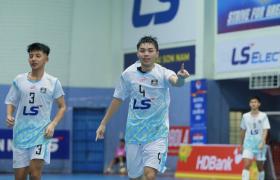  Futsal U20 Quốc gia: Thái Sơn Nam TP HCM và Sahako dội mưa bàn thắng, giành 2 vị trí đầu bảng