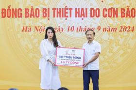 Tập đoàn TH và Bac A Bank hỗ trợ 5,5 tỷ đồng tới các tỉnh chịu thiệt hại do bão Yagi  第1张