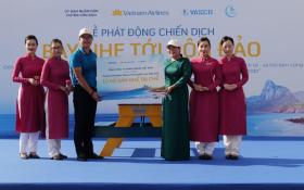 Vietnam Airlines chung tay cùng Côn Đảo giảm rác thải nhựa 