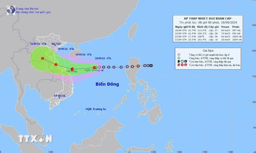  Chuyên gia cảnh báo mưa rất to, nguy cơ lũ quét, sạt lở đất ở Trung Bộ 第1张